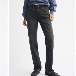 Abercrombie Mid Rise 90s Straight Jean